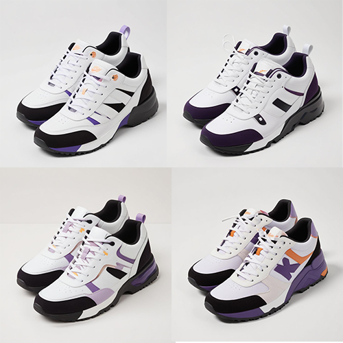 Purple Air Max trainers